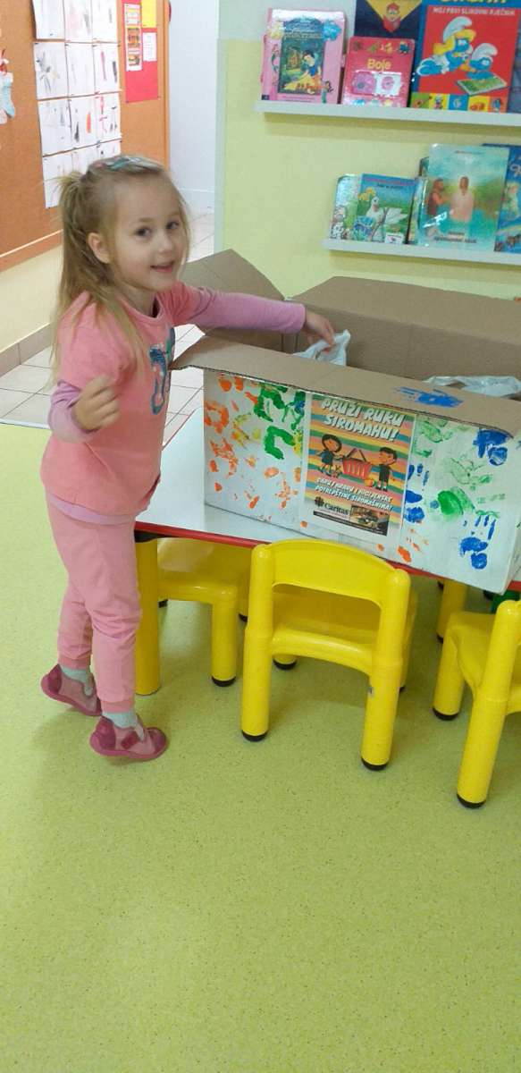 DJEČJI VRTIĆ VELIKA GORICA U HUMANITARNOJ AKCIJI <br>
„PRUŽI RUKU SIROMAHU“